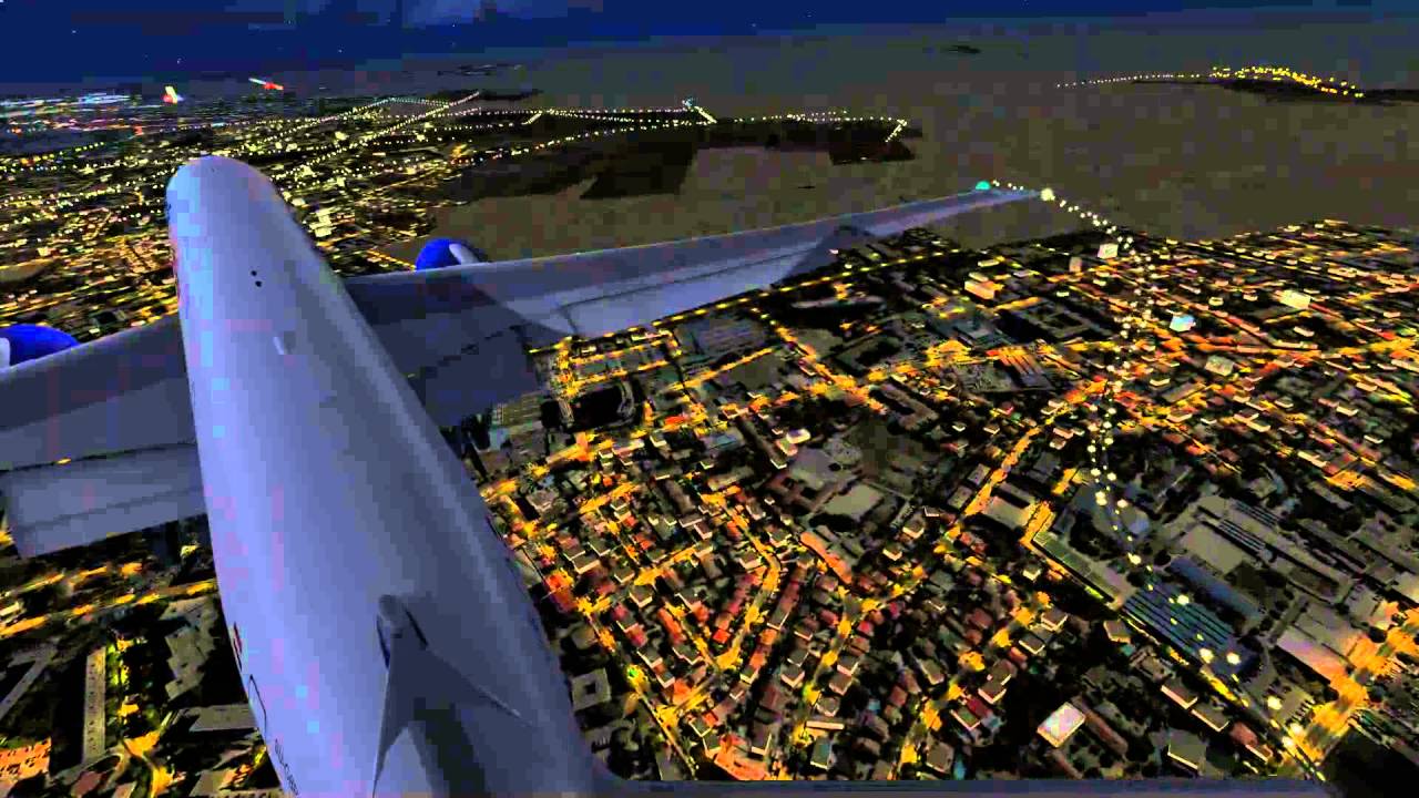 P3D V3.2 | EgyptAir Boeing 777-200ER | MS662 | Arrival into Cairo from Jeddah