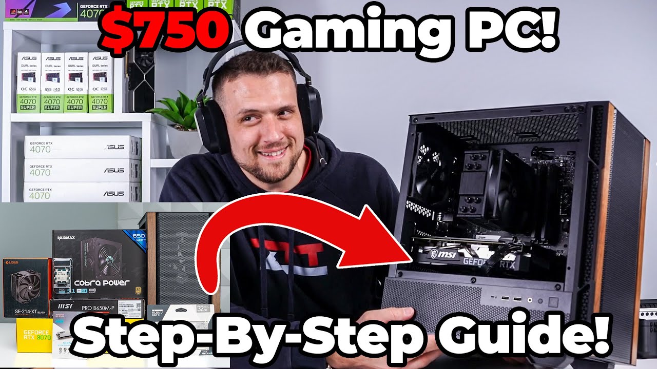 How to Build a $750 Gaming PC (Ryzen 5 7400F and RTX 3070)
