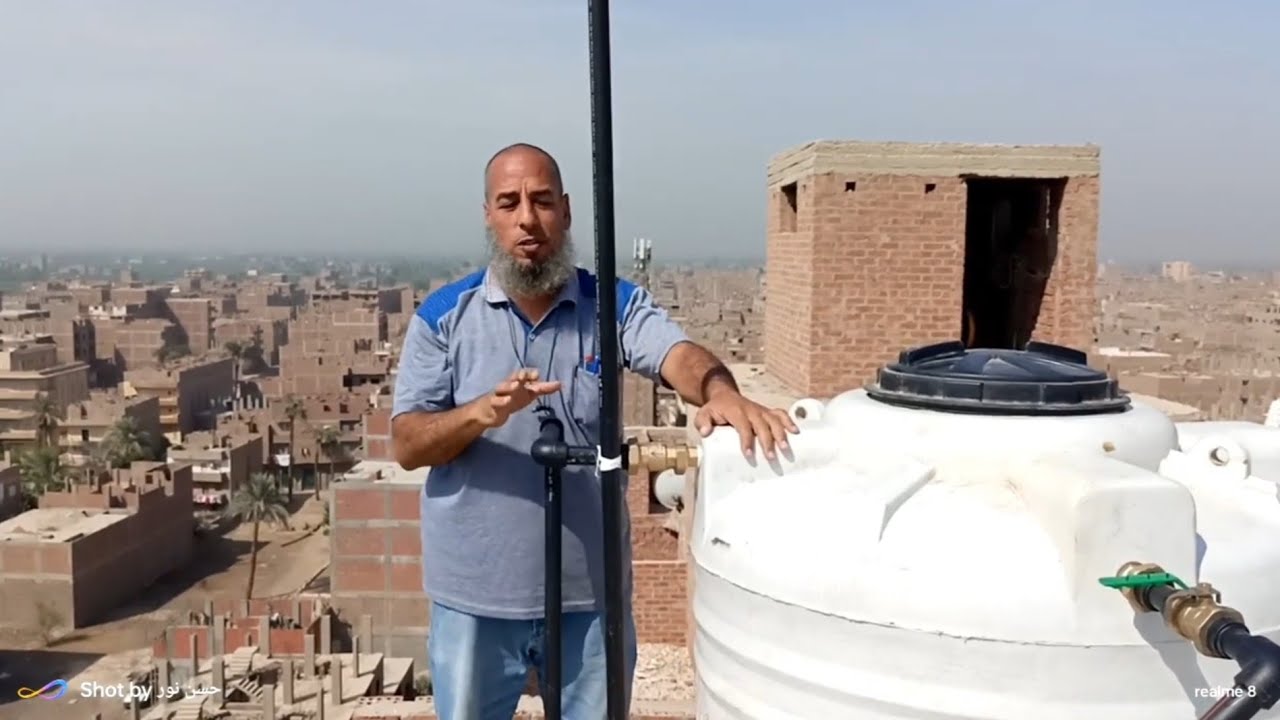 كيفية توصيل خزان مياه على خطين وموتور شرح عملى