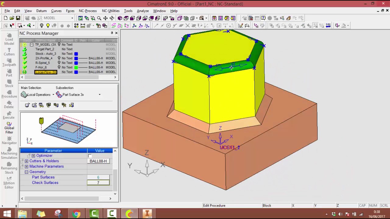 Cimatron - Surface Milling 3D