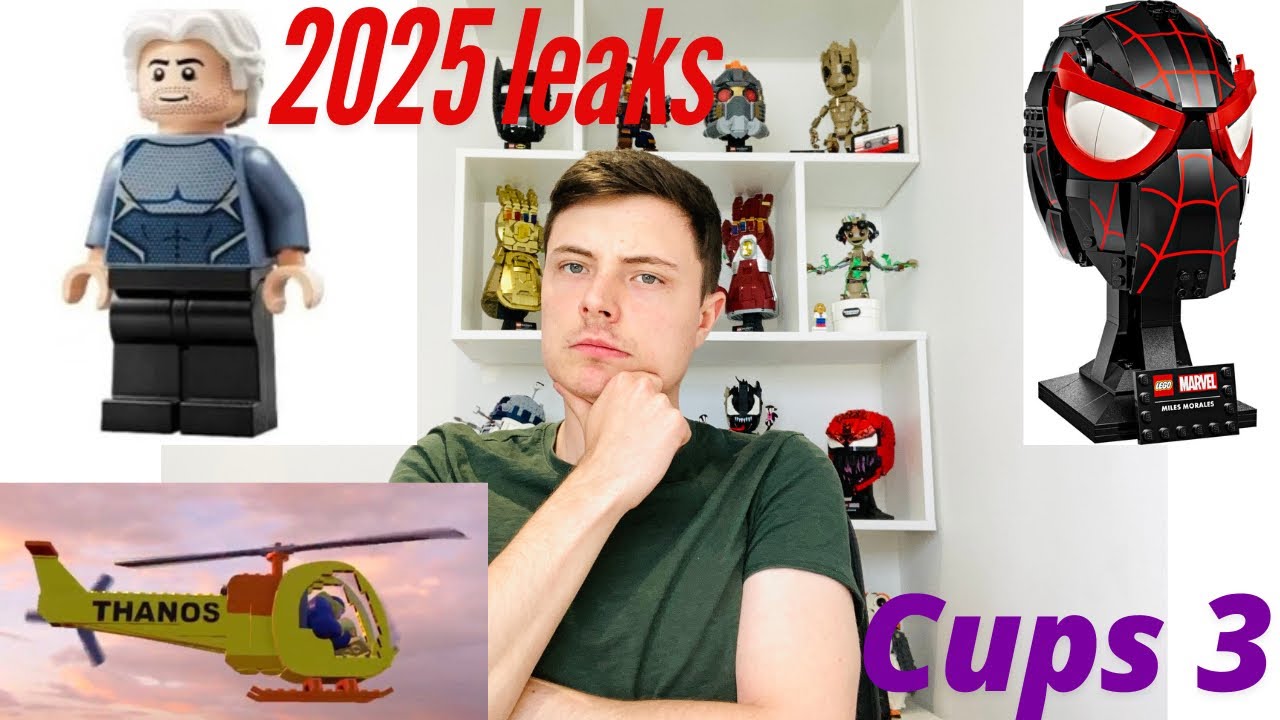 Lego Marvel 2025 sets Breakdown! Quicksilver is BACK!! | Cups 003