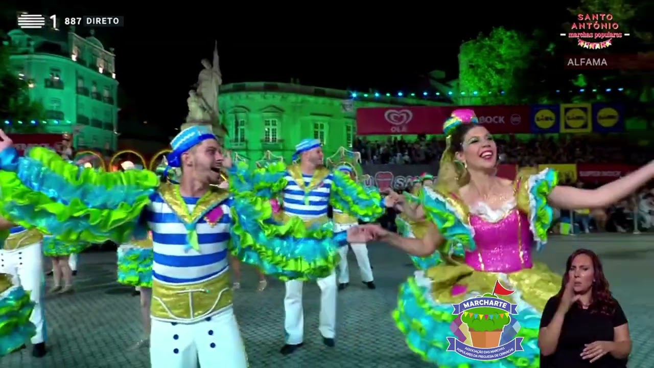 Marcha de Alfama 2024 - Desfile na Avenida