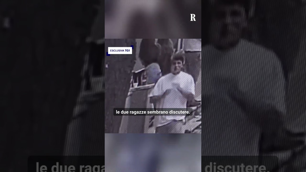 In esclusiva al Tg1 le ultime immagini di Martina Carbonaro e Alessio Tucci prima del femminicidio