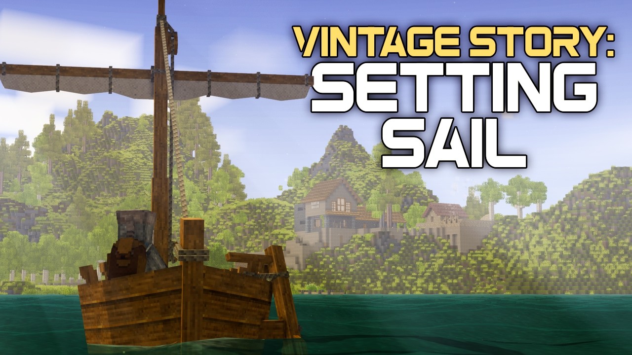 On Board for a Great Adventure! (The Shakedown Cruise) | Vintage Story Co-op with Shack