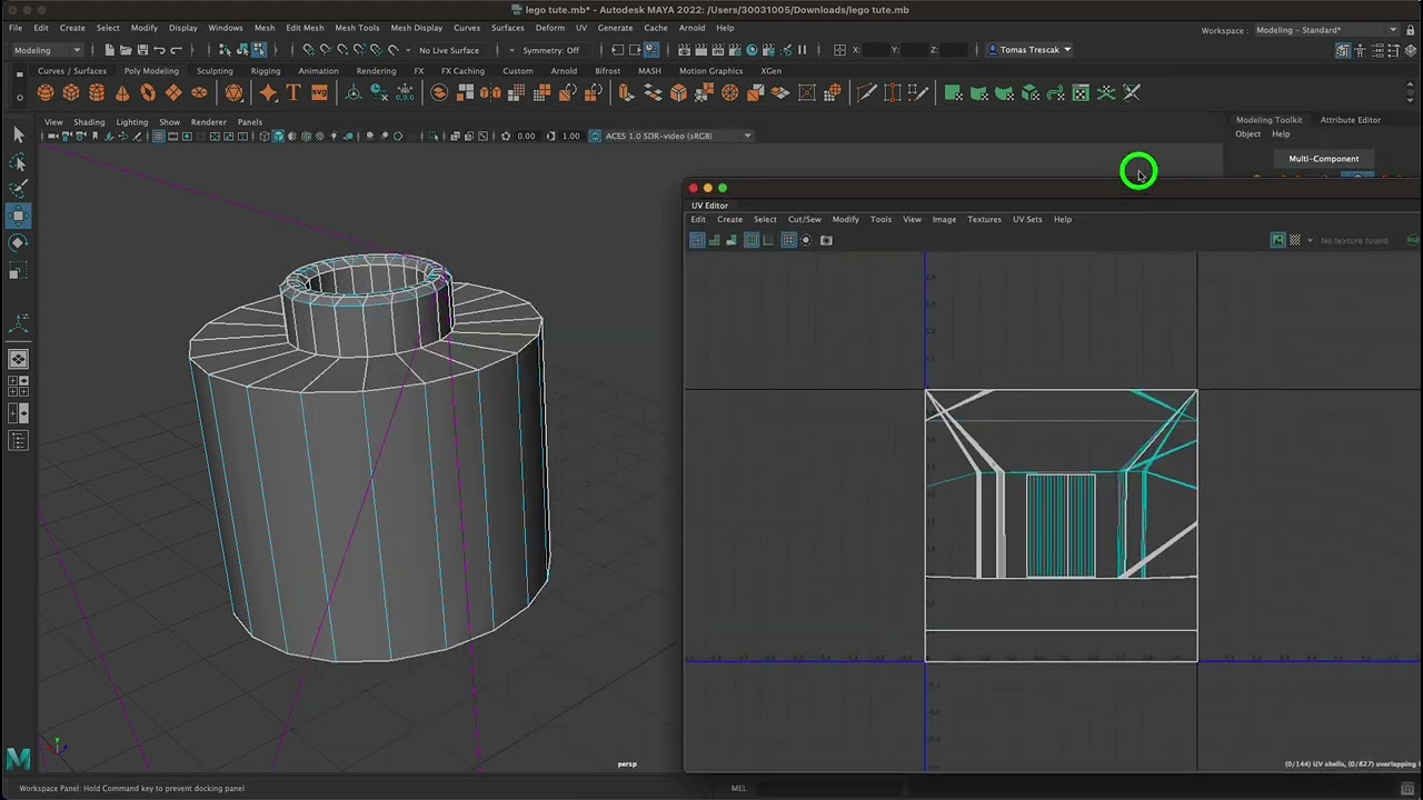 Maya3D - Troubleshoot - Bevel, Non-Manifold Vertex