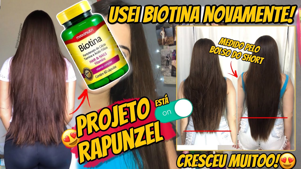USEI BIOTINA NOVAMENTE, OLHA ESSE RESULTADO 😍 | em fotos e vídeos