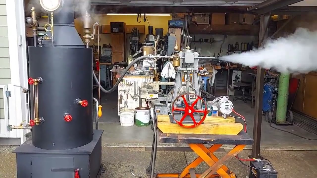 Live Steam Engine Lubricator Oiler Whistle Gauge Off Grid Steam Engine boiler