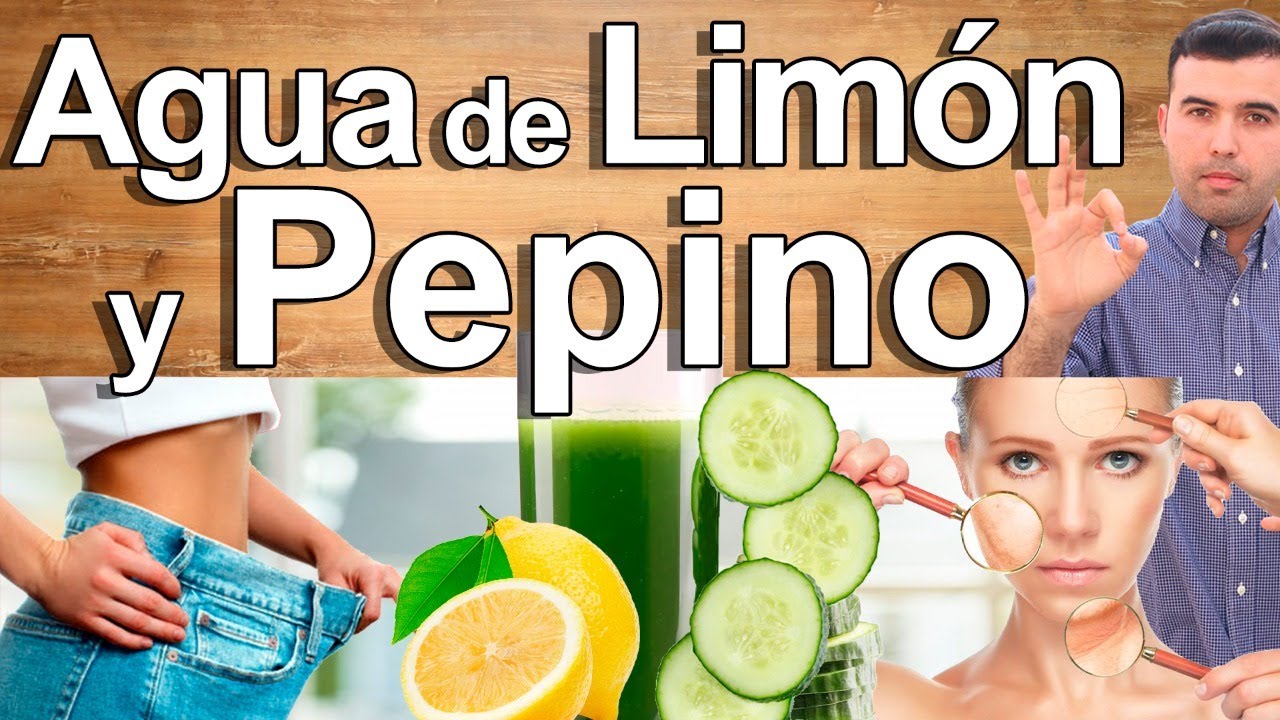 Agua De Pepino Y Limón En Ayunas - Para Qué Sirve? - Beneficios Para Tu Salud Y Belleza