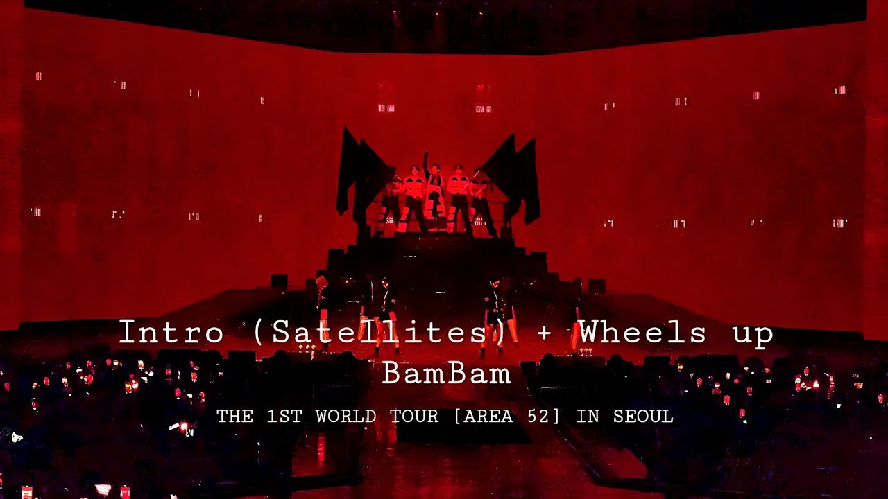 [4K] BamBam - Intro (Satellites) + Wheels up | 20230916 THE 1ST WORLD TOUR [AREA 52] IN SEOUL | 올림픽홀