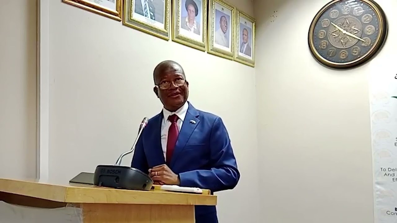 Chobe District Full Council meeting- Address by BUAN Vice Chancellor, Prof. Ketlhatlogile Mosepele