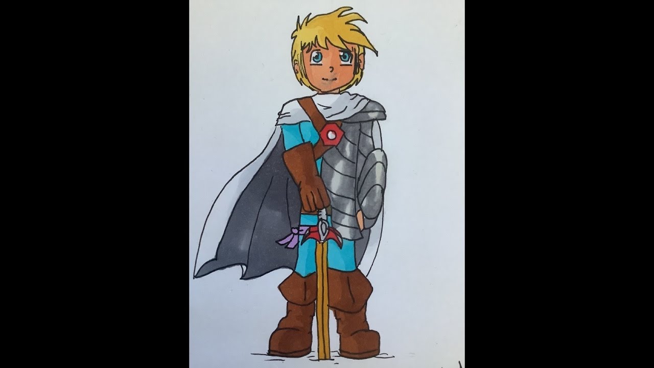 Tutoriel des Légendaires #2 : dessiner Danaël