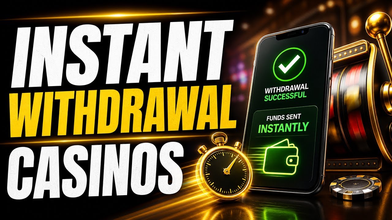 Instant Withdrawal Casinos &ndash; Top Sites With Lightning Fast Cashouts In 2026