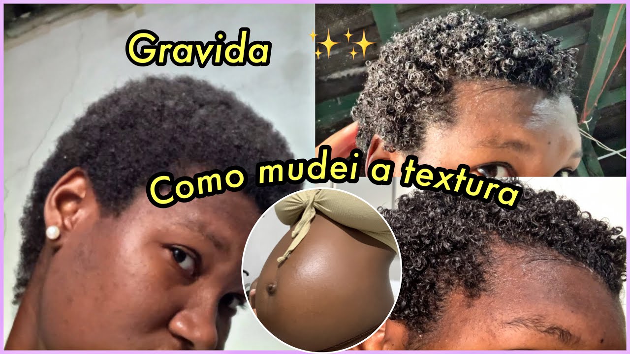 Como eu relaxo meu cabelo crespo na gestação 4c curto