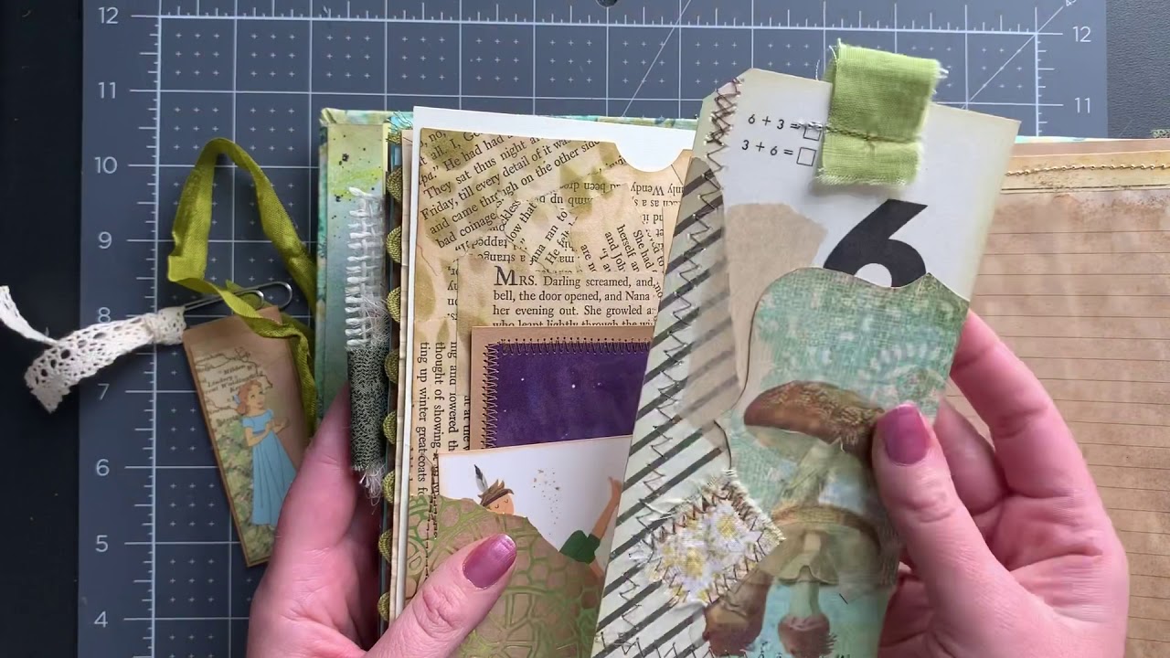 Handmade Peter Pan Junk Journal Flip Through