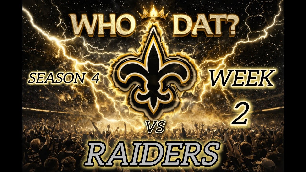 🏈SAINTS🏈GG4M 🏈ONLINE FRANCHISE 🏈MADDEN26 🏈ALL MADDEN