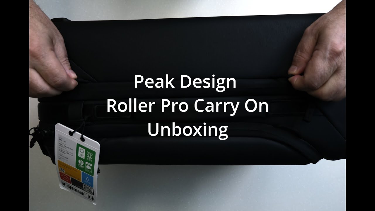 UNBOXING/TRAVEL GEAR/PHOTO GEAR: Peak Design Roller Pro Unboxing