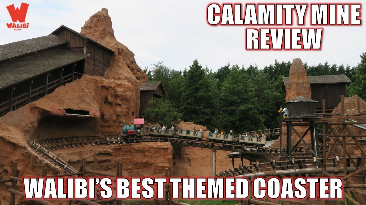 Calamity Mine Review, Walibi Belgium Vekoma Mine Train | Walibi's Best Themed Coaster
