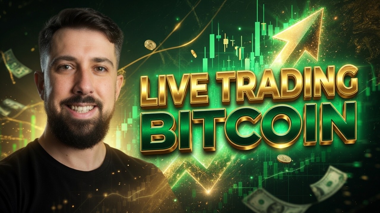 🔋LIVE BITCOIN TRADING 📉📈  Crypto and Market Analysis