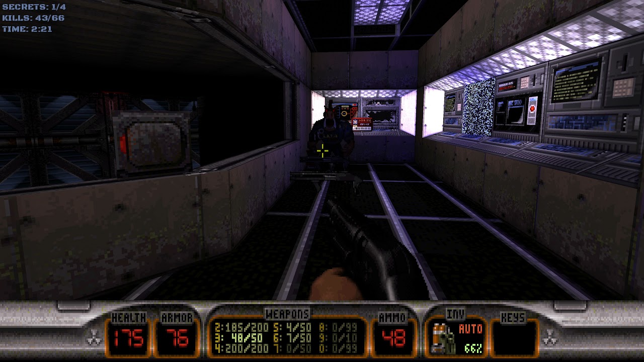 Duke Nukem 3D (20th Anniversary World Tour) - E1L6: Launch Facility (Secret Level) [All Secrets]