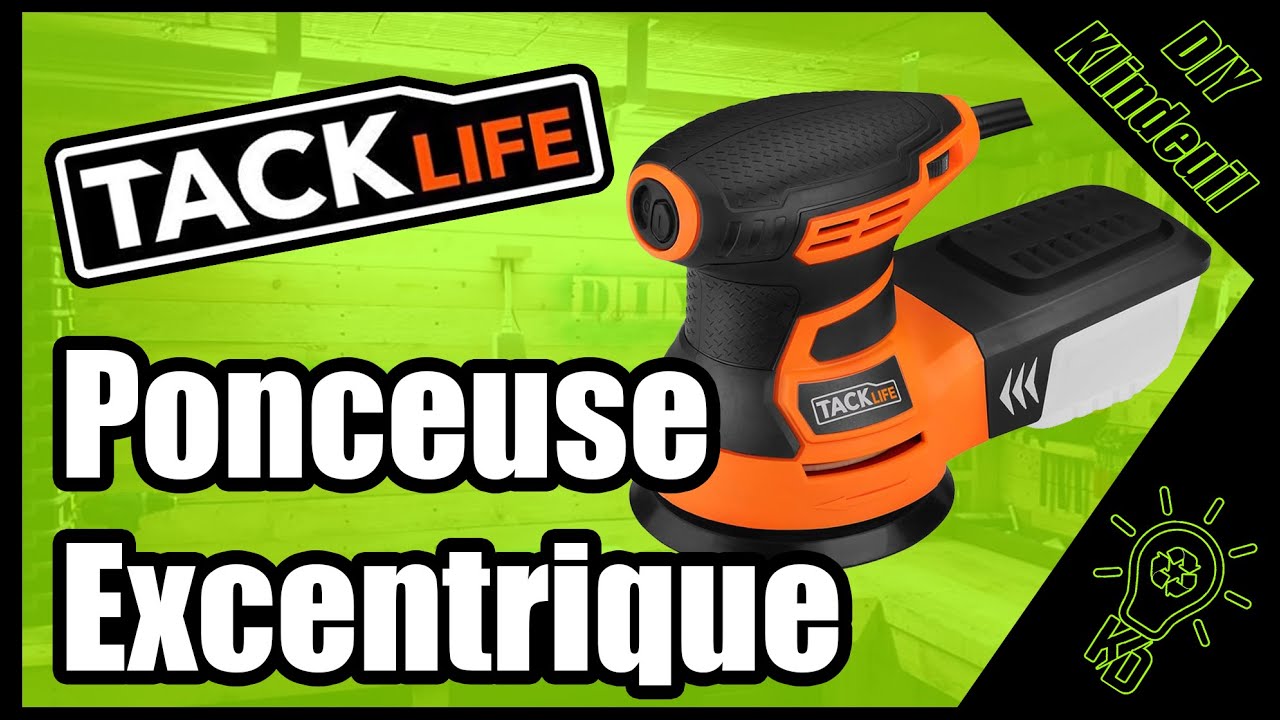 PONCEUSE EXCENTRIQUE TACKLIFE PRS01A - TEST COMPLET - AVIS - CONSEILS