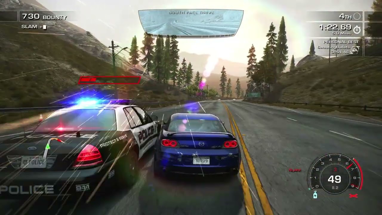 PS4 game play. NFS Hot Pursuit…