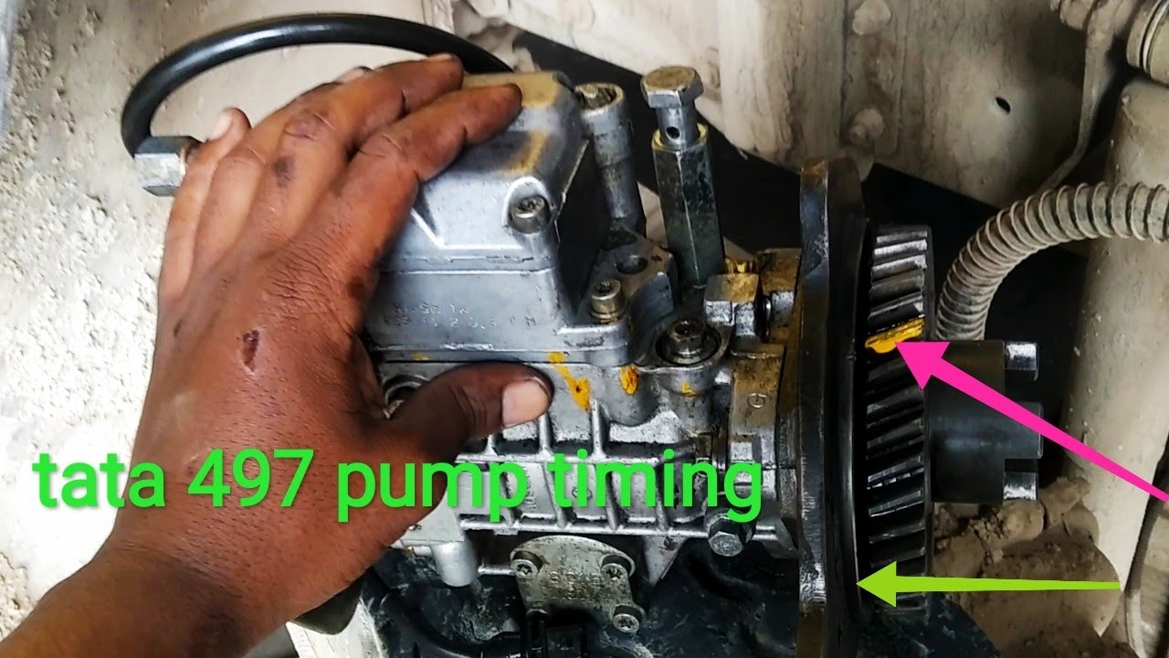 tata pump timing || pump fitting || tata 497 pump timing || tata 697 pump timing || 1109 pump timing