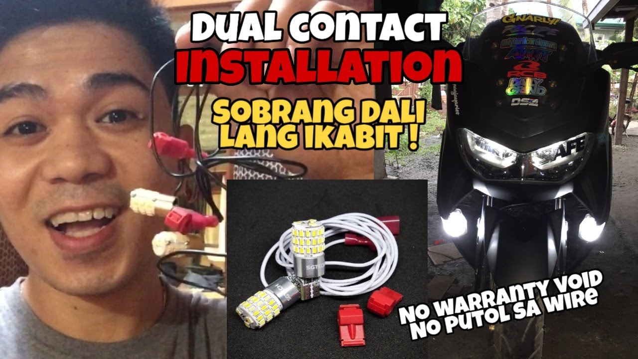 PAANO MAGKABIT NG DUAL COLOR PARK LIGHT /SIGNAL LIGHT SA NMAX/AEROX V1/V2 | NO PUTOL SA WIRE