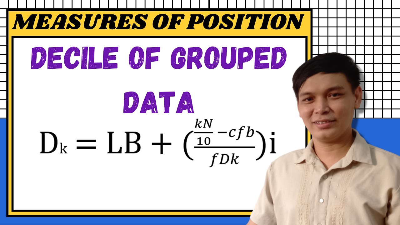 Decile of Grouped Data [Measures of Position]