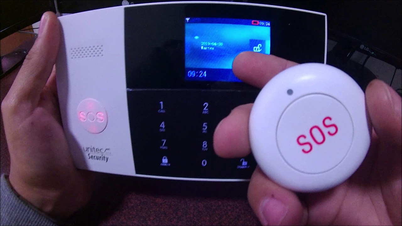 BOTON DE PANICO O EMERGENCIA INALAMBRICO 433MHz EASY SECURITY