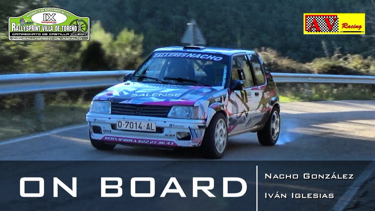 On Board Nacho González -  Iván Iglesias | TC-3 Rallysprint Villa de Toreno 2023