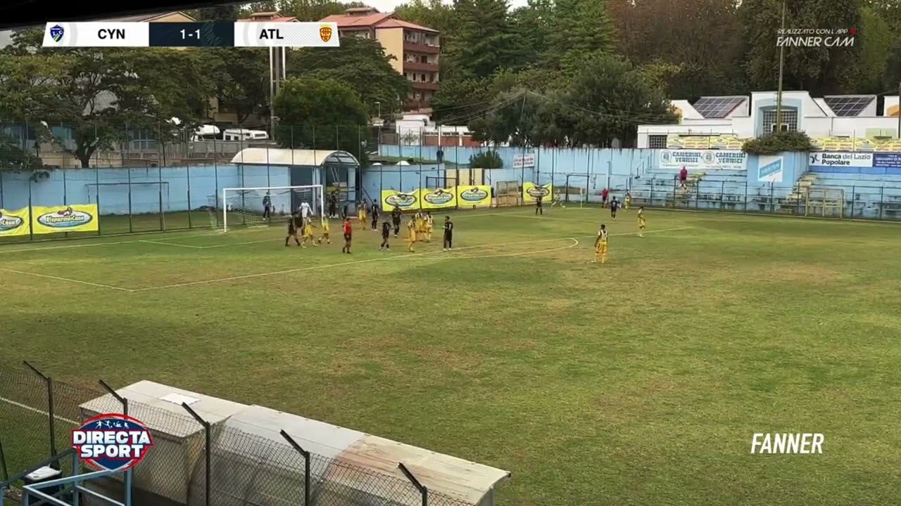 Calcio Serie D Gir. G - Cynthialbalonga-Atletico Uri 2-1 (Highlights)
