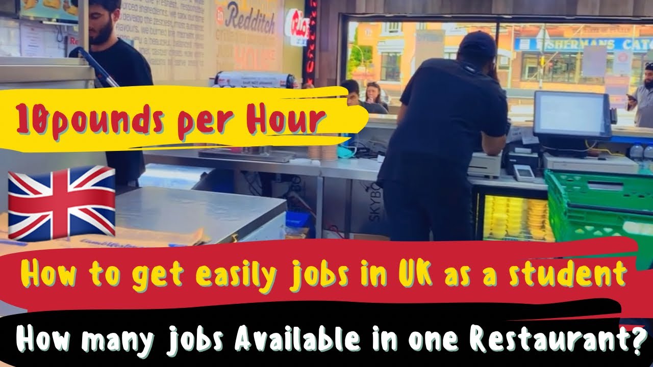 Uk me takeaway per jobs kesy hasil krty hain 10 pounds per hour || jobs for students in UK 🇬🇧