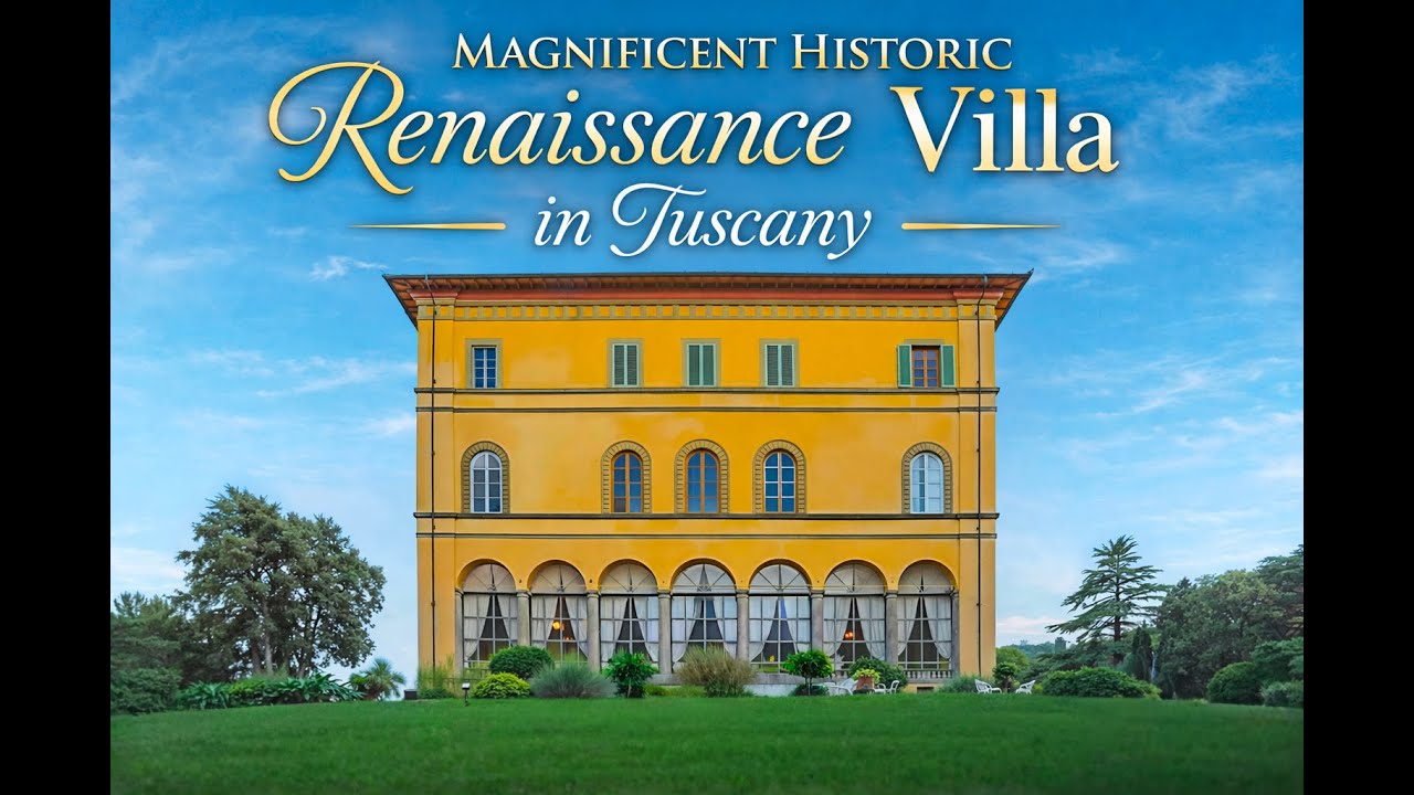 Historic Renaissance Villa in Lucca | Timeless Luxury Estate in Tuscany | Alba Luxury