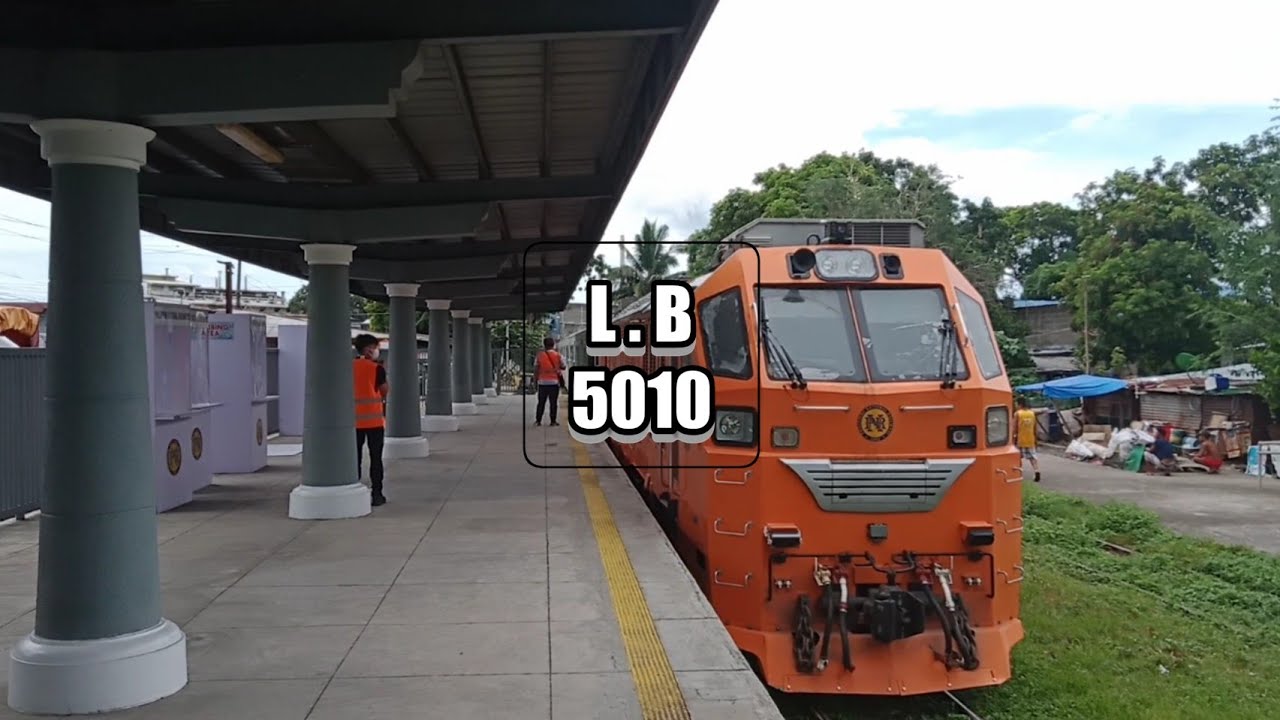 PNR DHL 9001 and PC 8303 arriving @ San Pablo Station