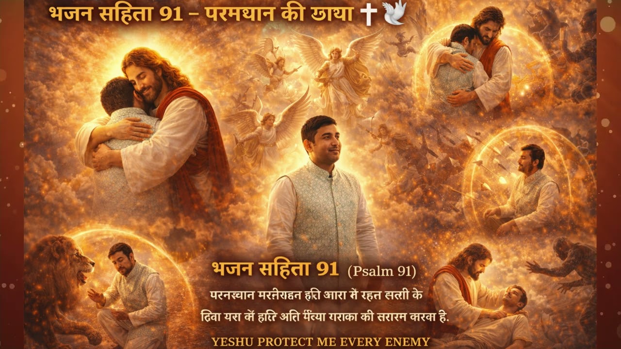 भजन संहिता 91 | परमप्रधान की छाया | Psalm 91 Hindi | Protection Prayer & Worship