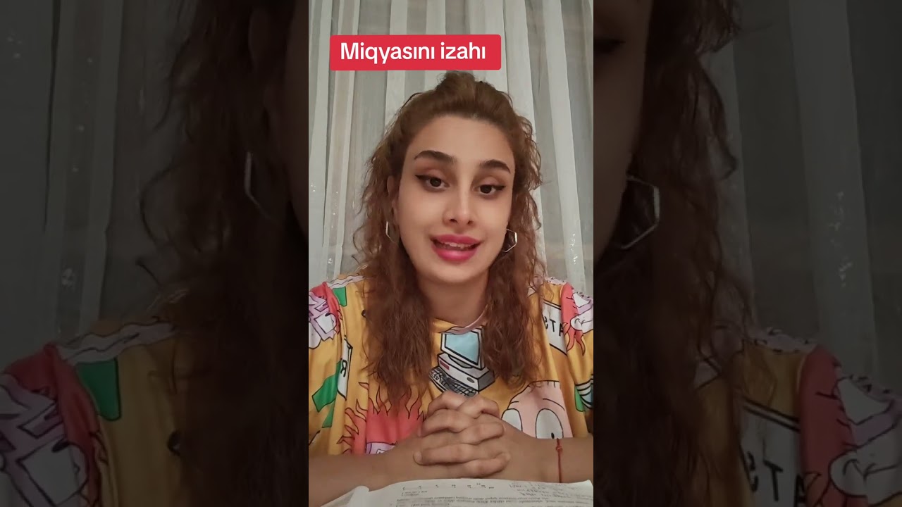 Miqyası mövzusu izah 