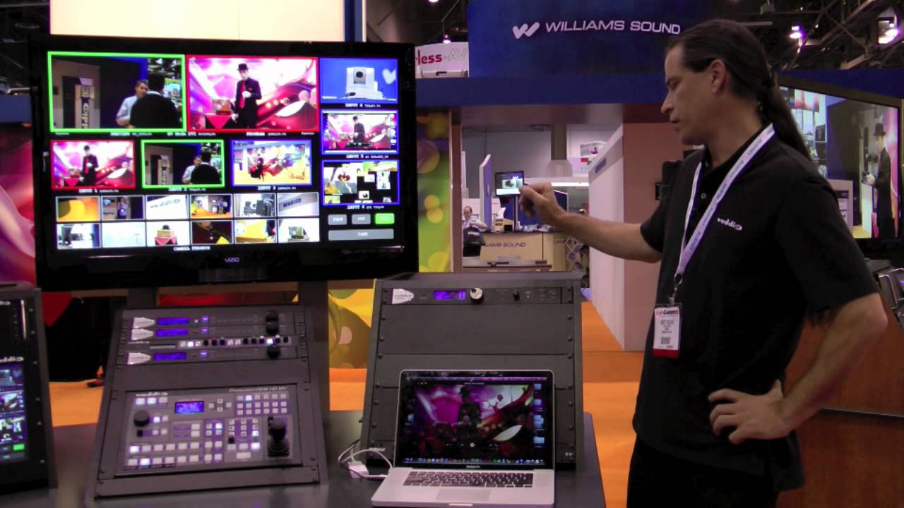 NewComm Technologies presents The Vaddio AV Bridge at INFOCOMM 2012