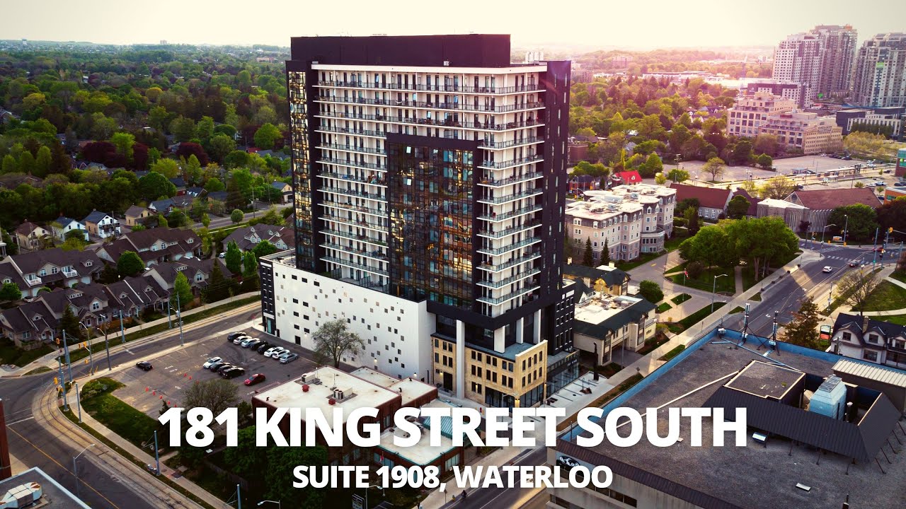 Luxury Uptown Waterloo Living At CIRCA 1877  - 181 King St S, Suite 1908 - Waterloo Real Estate