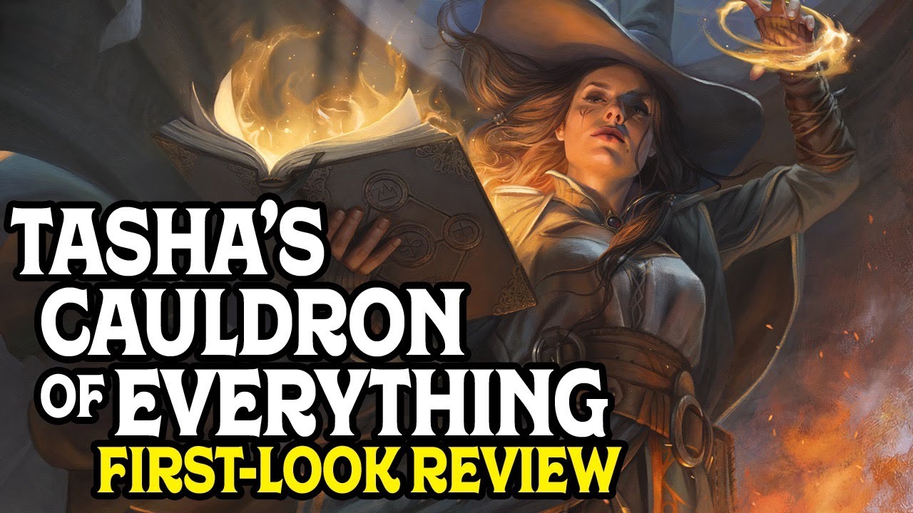 Tasha's Cauldron Of Everything, First-Look Review for Dungeons and Dragons 5e
