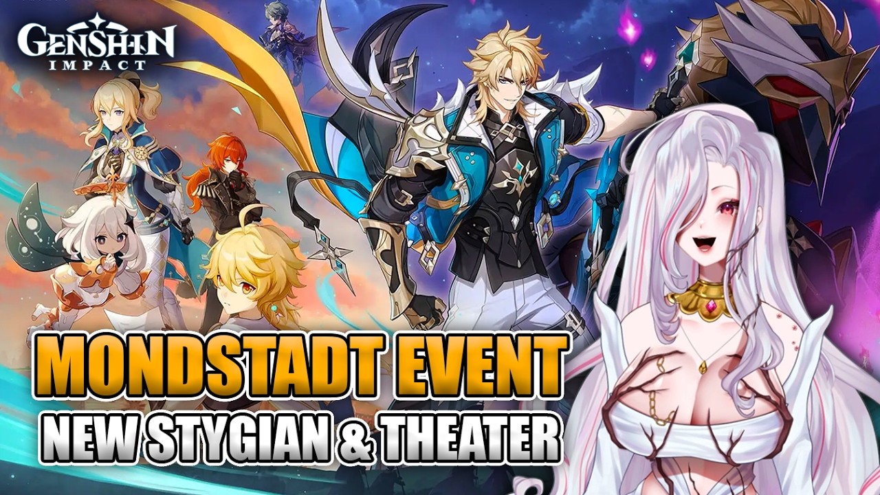 New Mondstadt Event | New Stygian and Theater Reset - Luna V (6.4)  | Genshin Impact
