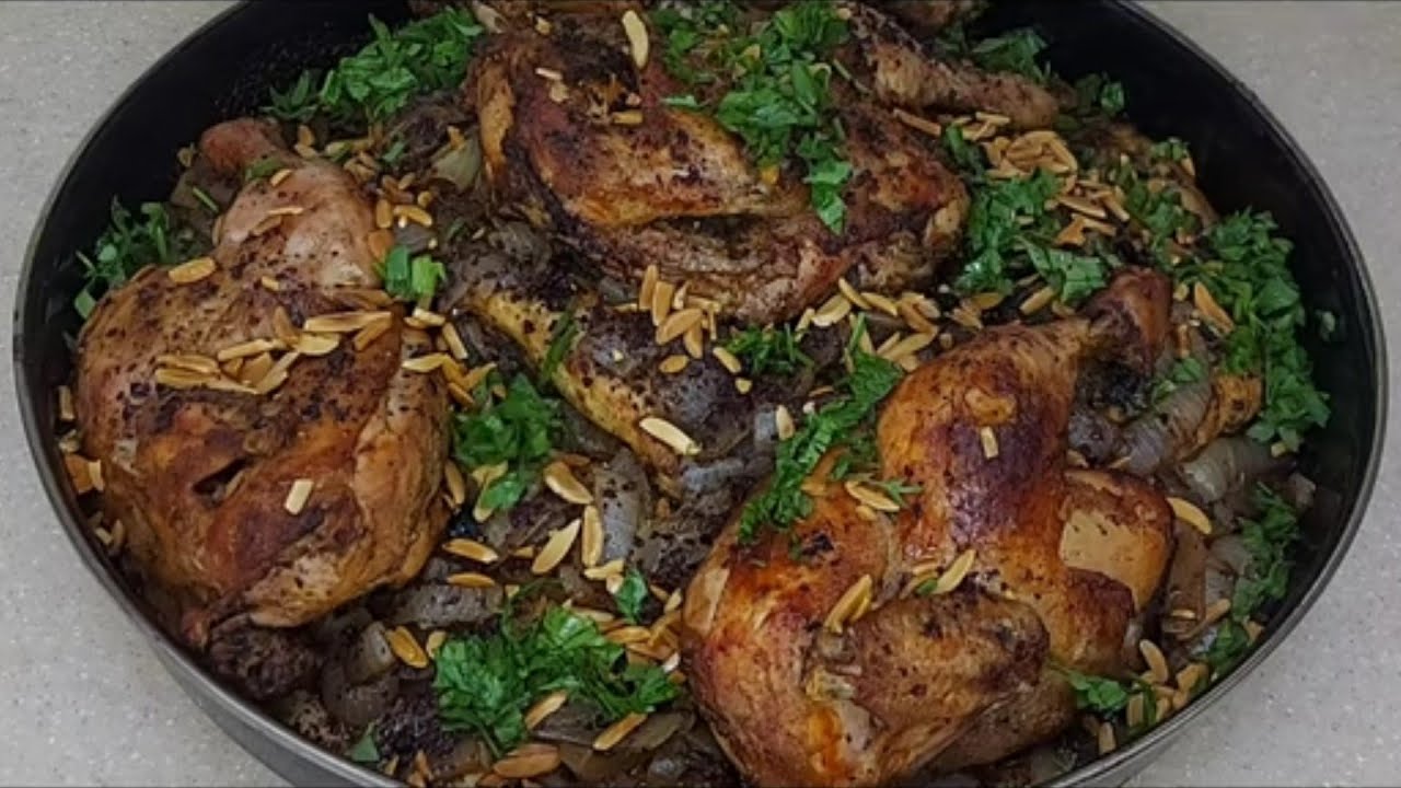 مسخن الدجاج الفلسطيني روعة لايفوتكم