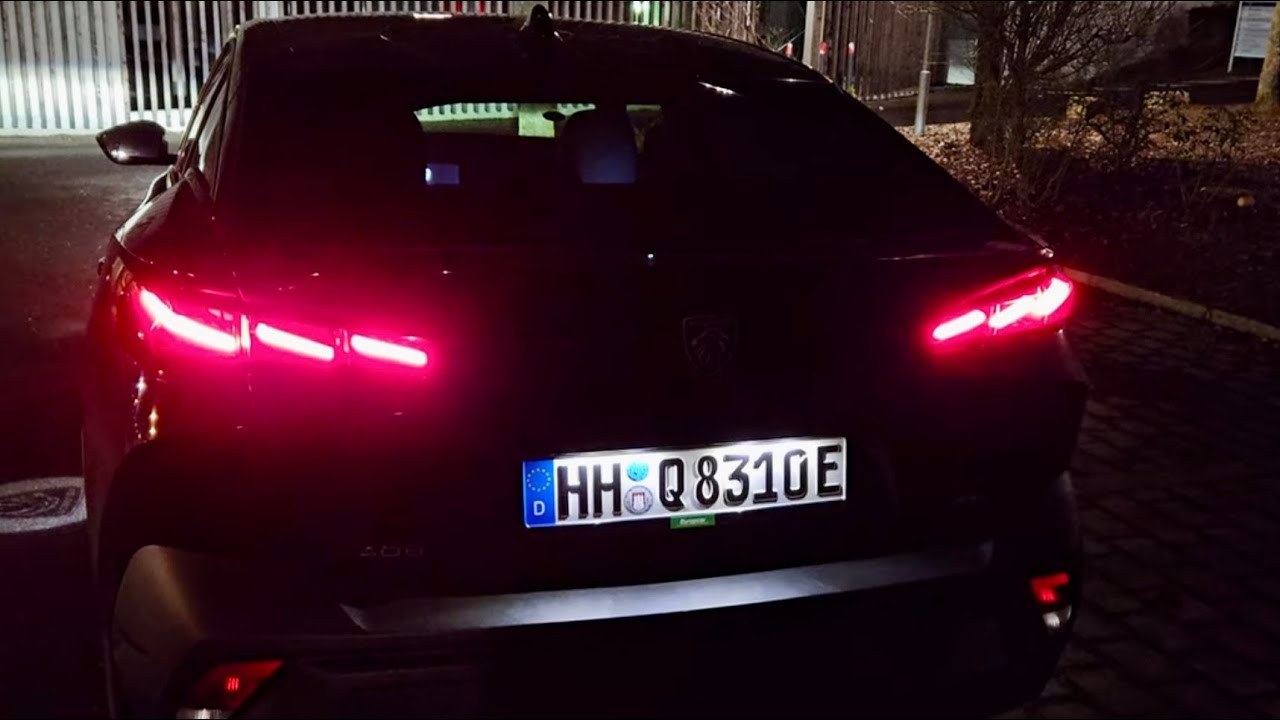 Peugeot 408 GT 2025 | Night POV Drive 🚗💨 Hybrid Power Unleashed