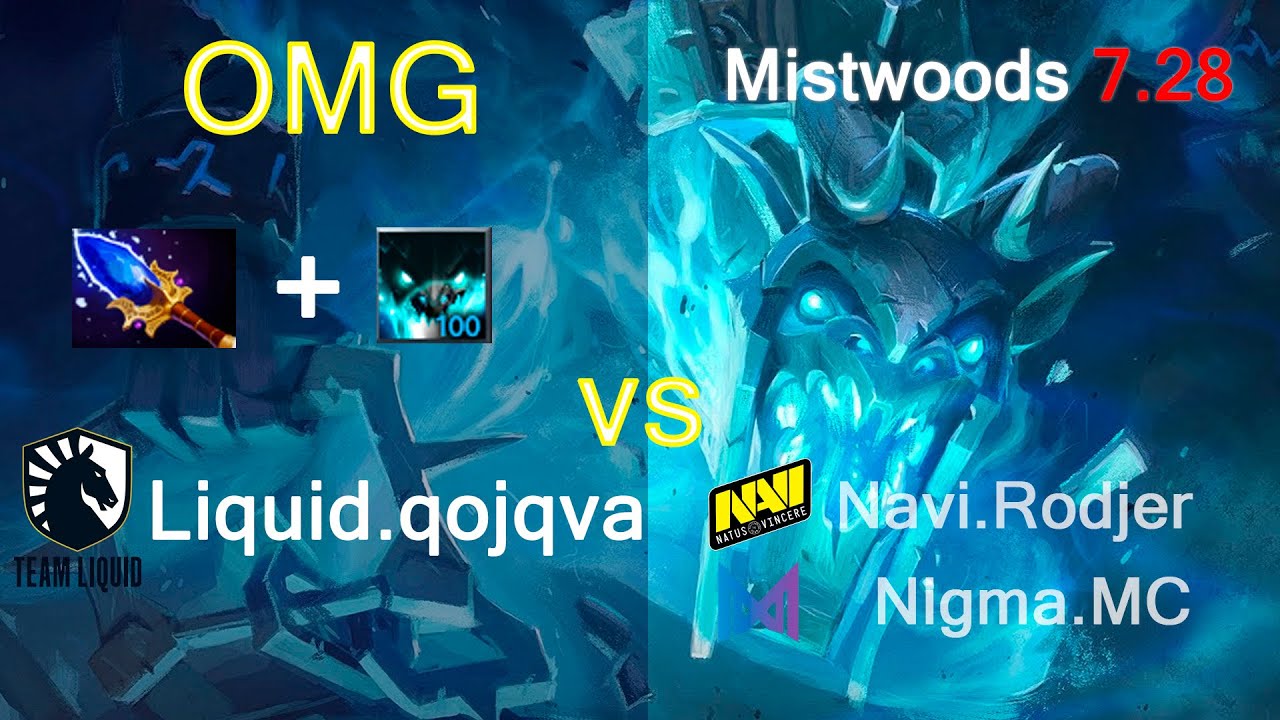 Liquid.Qojqva - Visage | New Aghanim | Dota 2 7.28 Mistwoods