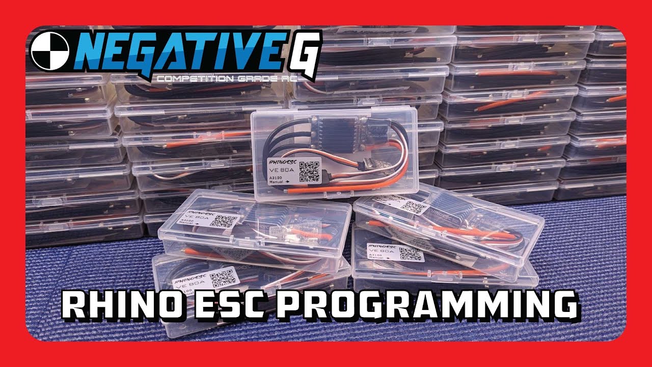 How to Program Your Rhino ESC