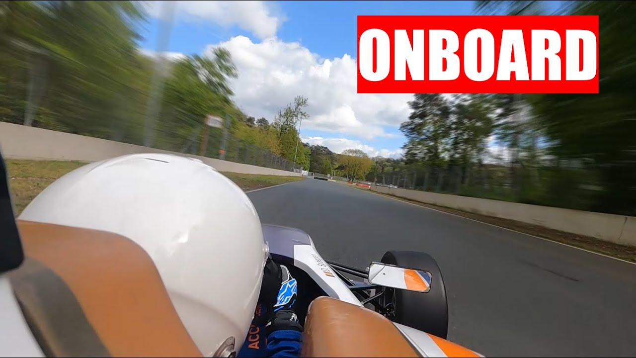 ERA Formula 4 circuit Zolder onboard