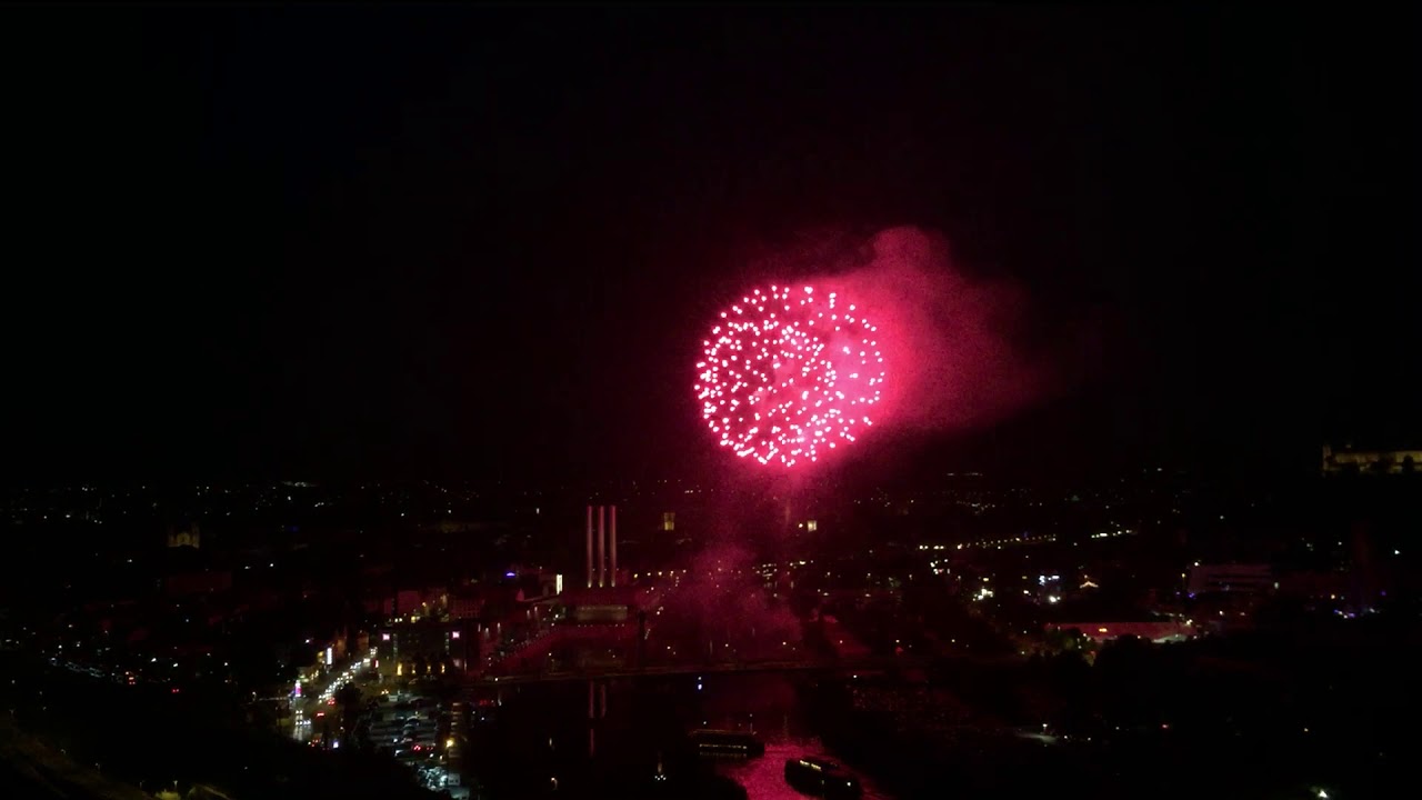 Er&ouml;ffnungsfeuerwerk Kiliani (W&uuml;rzburg) 2019