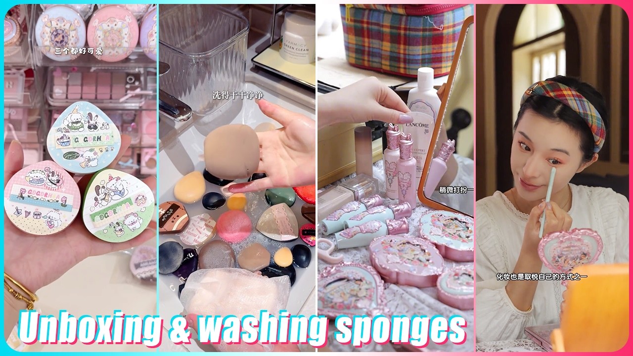 Mitsuisen ASMR☘️Living alone in the country✨Unboxing & washing sponges🍓A peaceful ordinary day🌿512