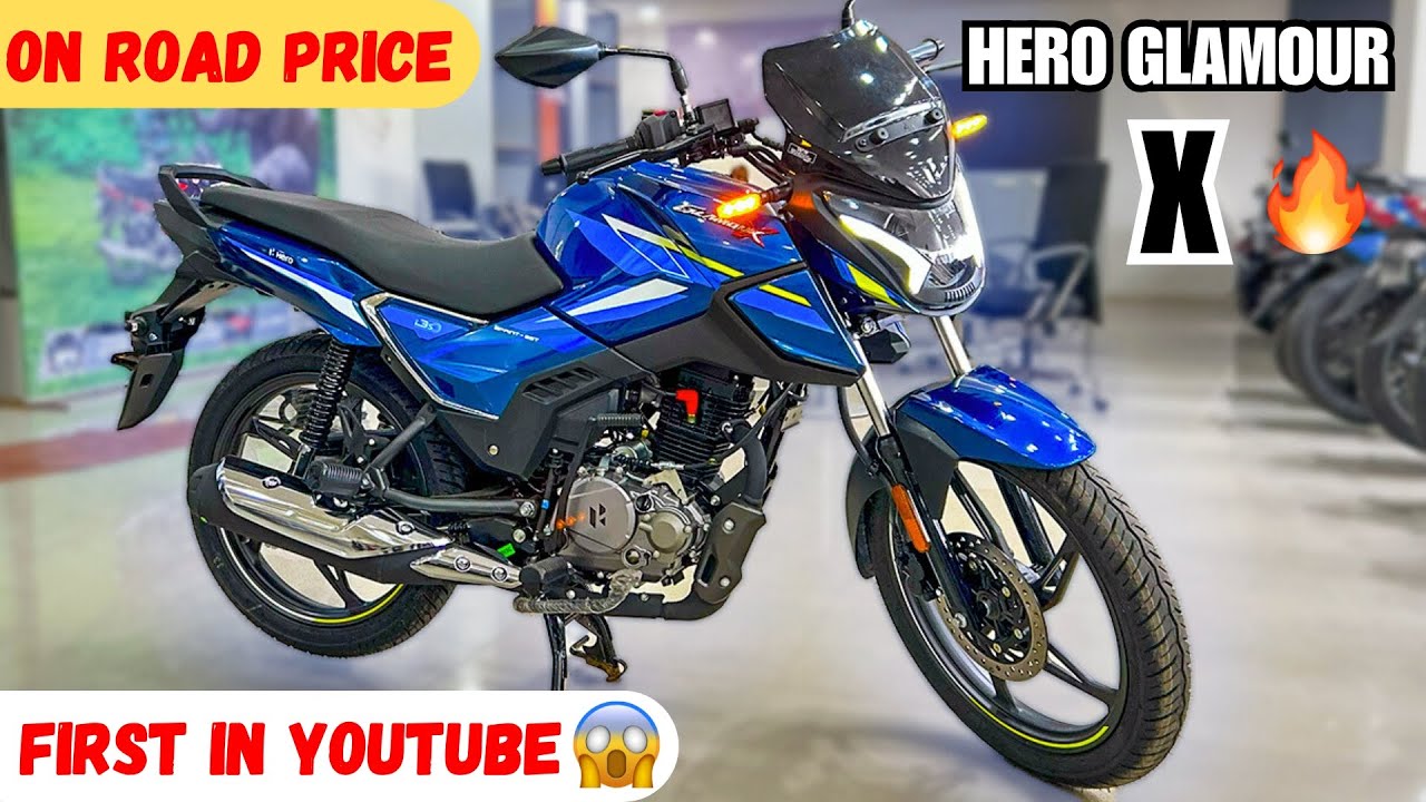 Hero Glamour X 125 New Model 2025 || On Road Price || Full Details Review || glamour x 125