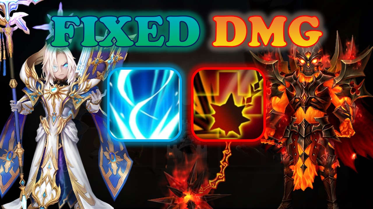 FIXED DAMAGE COMBO with BOLVERK and ARNOLD | World Guild Battle | Summoners War