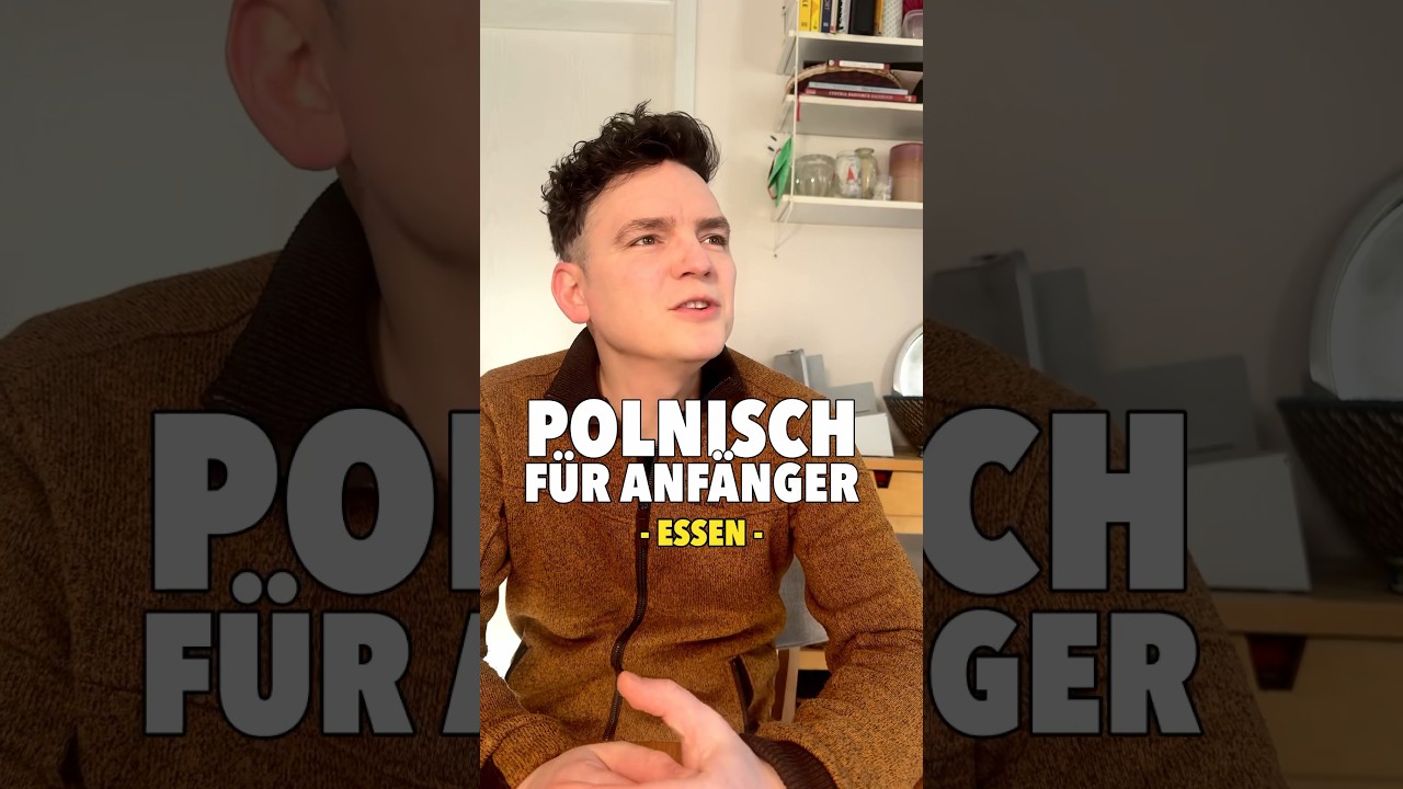 🇵🇱Polnisch f&uuml;r Anf&auml;nger🇩🇪 Essen ist doch einfach oder? #deutschpolnisch #sprache #lernen #lustig